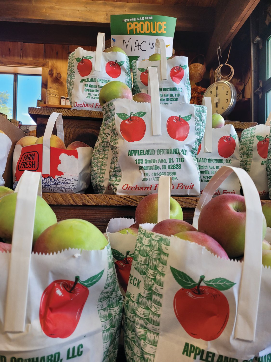 IN THE BAG: Appleland will be bringing fruit and apple treats to this year’s Apple Festival in Johnston.